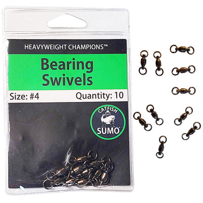 Bearing Swivels, #4 (10pcs)