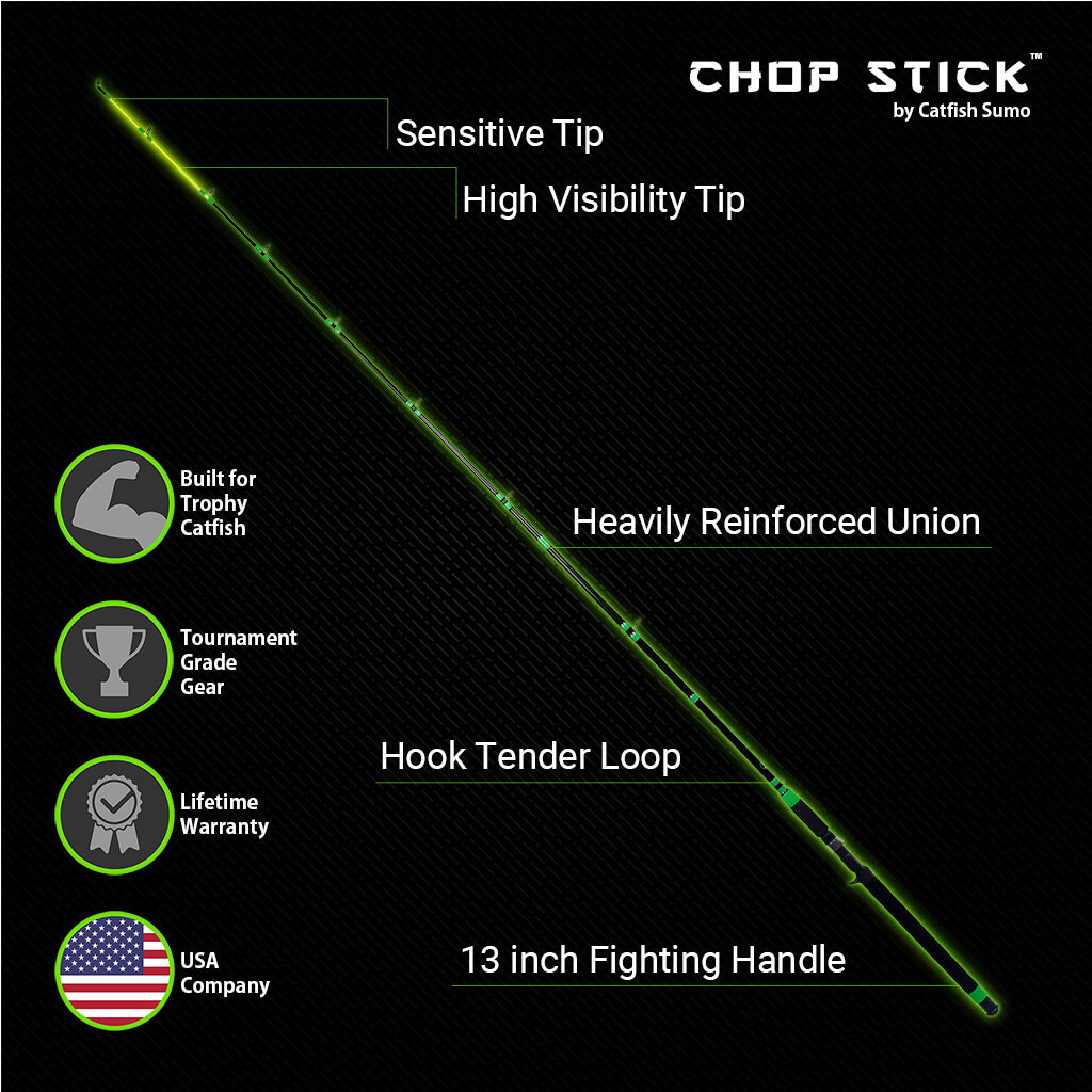 Original Chop Stick Catfishing Rod