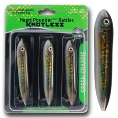 Knotless™ Inline Rattling Line Float for Catfishing Rigs (5 Inches) - Patent Pending