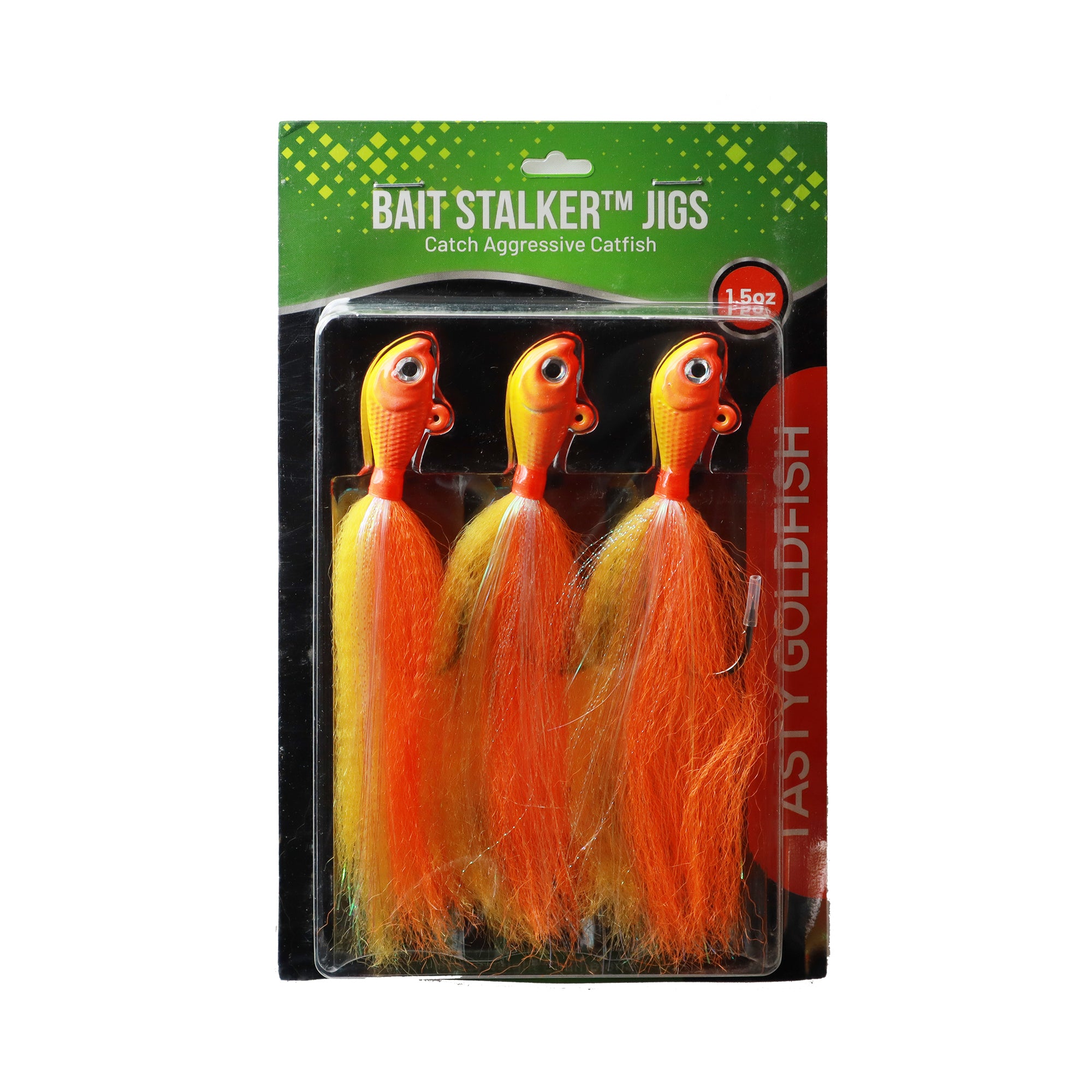 Bait Stalker Jigs: Artificial Jigs for Catching Catfish, 3-Pack