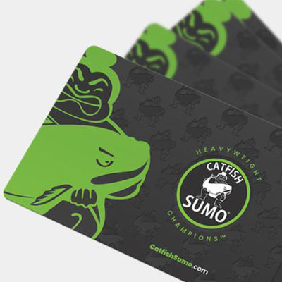 Catfish Sumo Plastic Gift Card