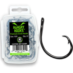 Hangry Hooks™, Premium Circle Hooks for Trophy Catfish