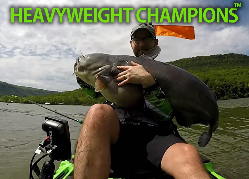 Heavyweight Championship Reel - Catfishing Reel with Lifetime Warranty,  Right Side Retrieve