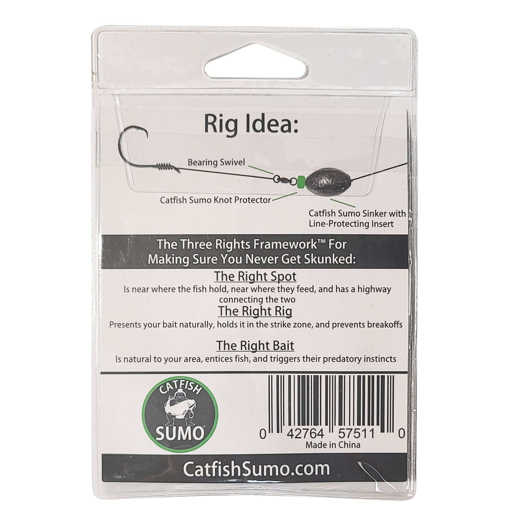 Catfish Sumo Bearing Swivels Size #4 10 Pack