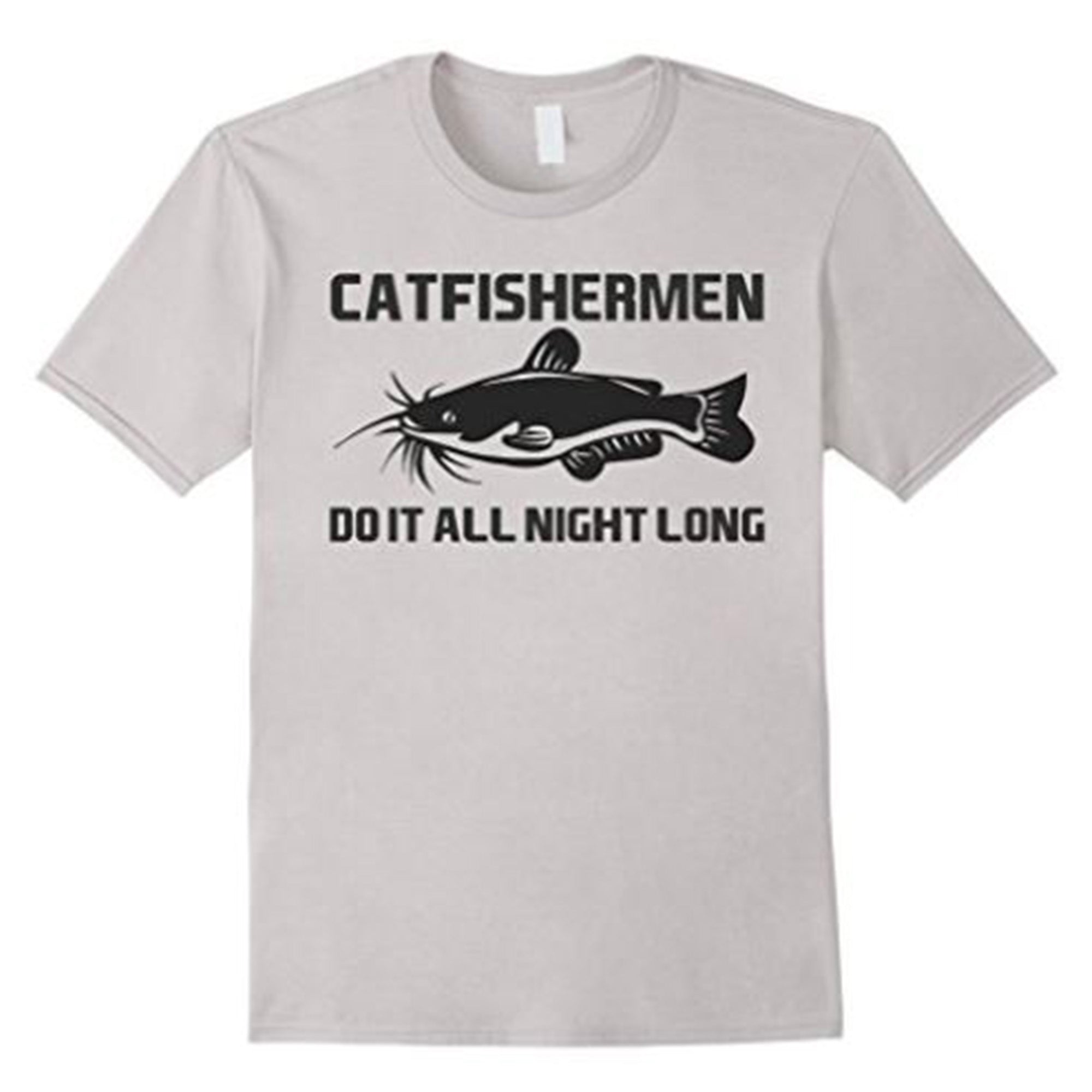 Wish I Were Catfish Fishing Funny Lake River Fishing Premium T-Shirt
