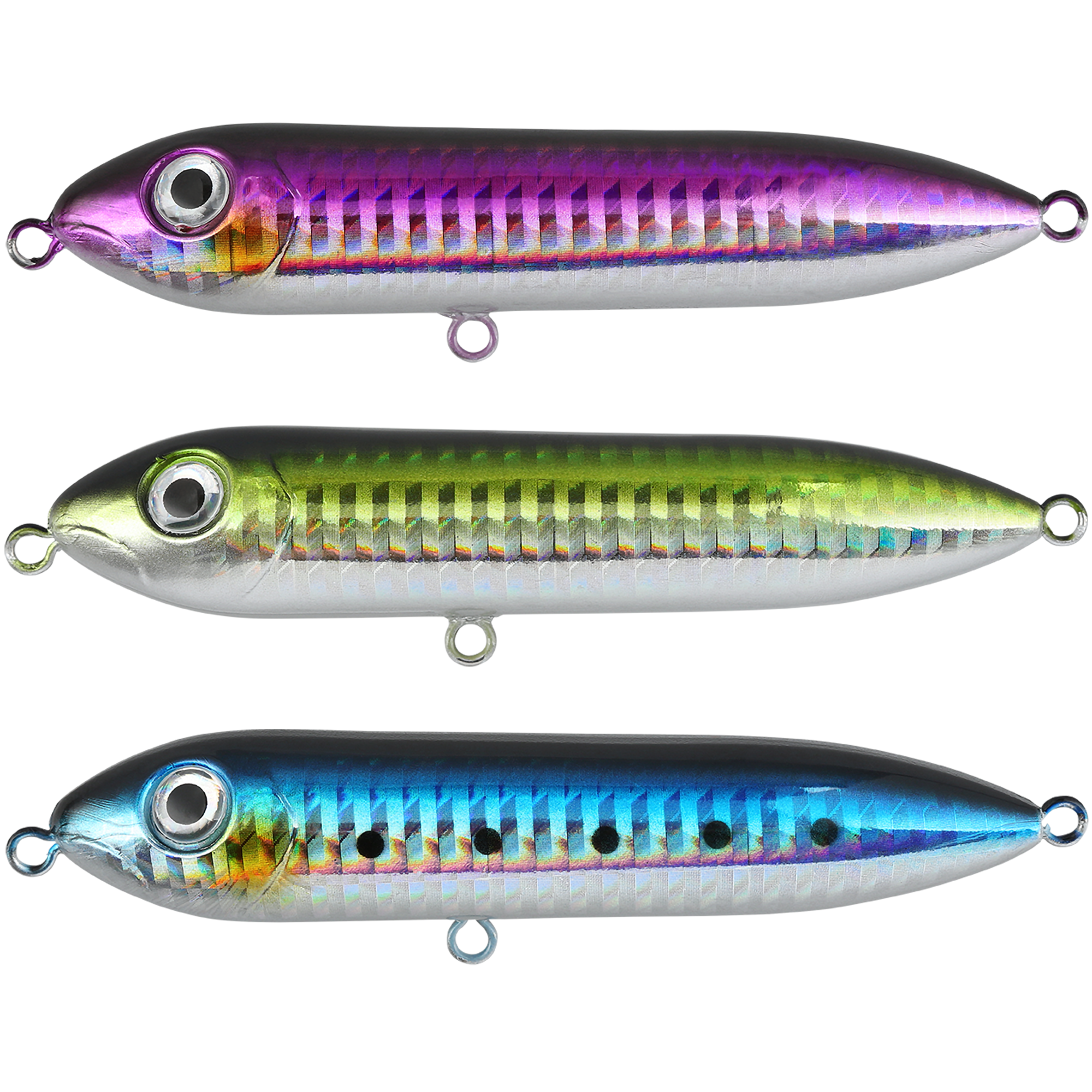 Bait Stalkers: Stinger Flies to Catch Extra Catfish, 5-Pack - Flashing Shad