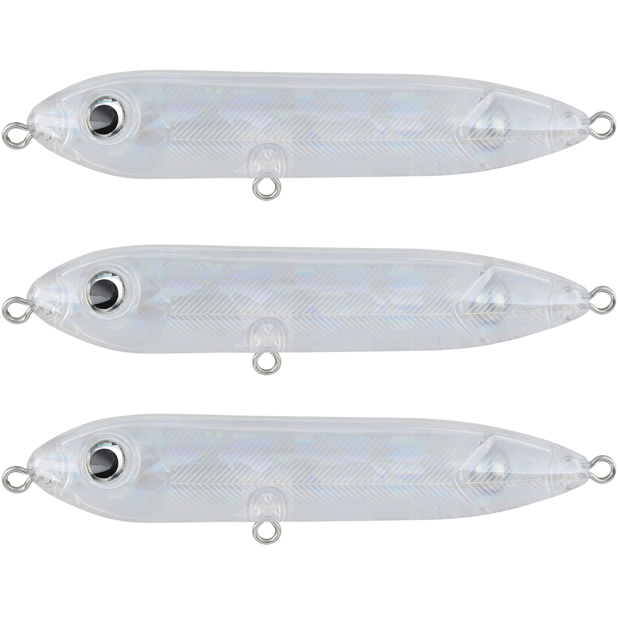 Catfish Rattling Line Float Lure for Catfishing, Demon Dragon Style Peg for Santee Rig Fishing, 4 inch (3-Pack, Ghost Minnow)