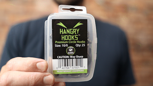 Hangry Hooks™, Premium Circle Hooks for Trophy Catfish – Catfish Sumo